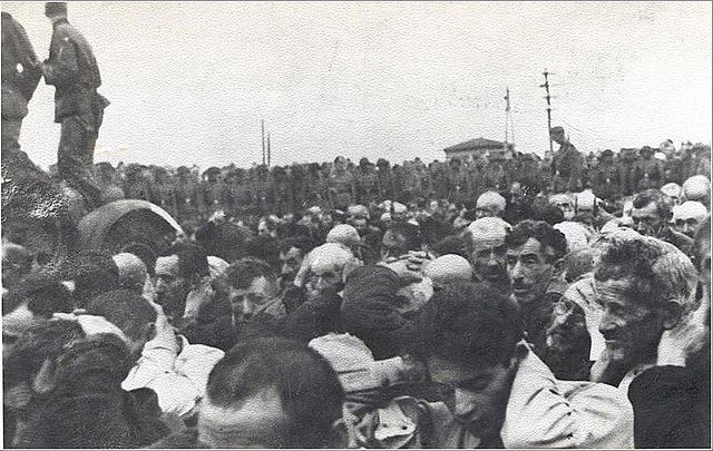Likwidacja getta w Białymstoku. Zdjęcie zrobione 15–20 sierpnia 1943 roku